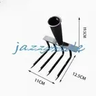 High Carbon Steel Nail Rake Labour-Saving 4 Teeth Garden Rake Farm Tools