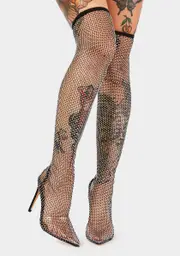 Dare Me Thigh High Boots