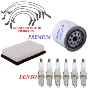 Tune Up Kit Filters Cap Wire Spark Plugs For DODGE DYNASTY V6 3.3L 1991-1993