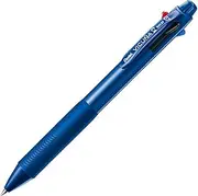 Pentel Ball Point Pen Vicuna, Fine, Black, Red, Blue, Green, Blue (BXC47C)