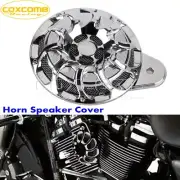 Horn Speaker Cover Chrome for Harley Sportster XL 07-18 Touring Big Twin 99-17