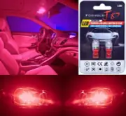 LED 5050 Light Red 168 Two Bulbs License Plate Tag Replace Fit SMD Japan Show
