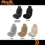 SINGLE 20mm SHEEPSKIN WOOL CAR SEAT COVER FOR MITSUBISHI TRITON MQ