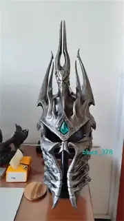 1:1 WOW Helm of Domination Lich King Death Knights Wearable Pola Stone Helmet