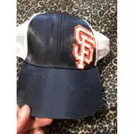 有折痕 二手 古著 NEW ERA  MLB SF 舊金山 巨人 GIANTS 機能 老帽 棒球帽 CAP 帽 帽子