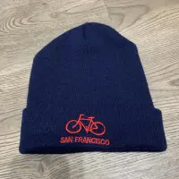 在飛比找蝦皮購物優惠-San Francisco舊金山刺繡毛帽（藍色）