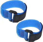 YARNOW Sturdy Nylon Rooster Neck Belts 2pcs Crowing Collar No Hook Design Easy to Use