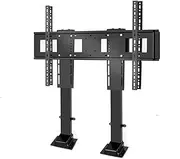 Tv Motorized Lift,Adjustable TV Mount Bracket,Tv Lift Mechanism with Remote,Dual Motor Lift Stroke 150cm/59.0inch,for 55" - 120" TVs Up to 130kg/286lb,1055,2255mm 55,90in TV