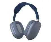 P9 Wireless Headset Stereo HiFi Headphone Bluetooth5.0-compatible Music Cordless Headset with Microphone Sport Earphone - Blue