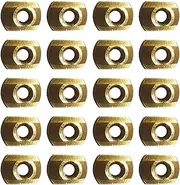 KiBcsLic 20x M8 Hydrofoil Mounting T Nuts for Outdoor Hydrofoil Boards Water Sports