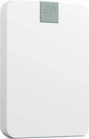 Seagate Ultra Touch HDD 1-5TB External Hard Drive - 7Mm, Cloud White, Post-Consu