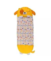 Happy Nappers: Pillow & Sleepy Sack: Medium - Dusty Puppy- 54 x 20",3+