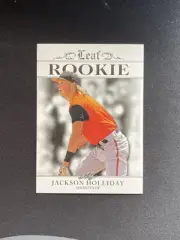Jackson Holliday 2022 Leaf Rookie RA4 RC 10 Count Lot