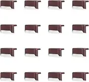 Solar Outdoor Waterproof Itelligent Induction Deck Light 16 Pack for Outdoor Stairs, Step, Fence, Yard, Patio, and Pathway(Warm White) (Cool White)