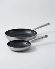 MAKO Genius 5-Ply Non-Stick 20cm & 30cm Frying Pan Duo