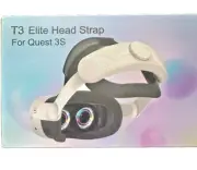 Head Strap for Meta Quest 3S Adjustable T3 Elite HeadStrap Replacement Q3S White