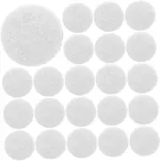 JEWEDECO 500pcs Circle Stickers Clothing DIY Pad Felt Pad Felt Stickers DIY Headdress Supplies DIY Clothes Materials Felt Gaskets Felt Circles for Crafts Adhesive Felt Circles Fabric Pads