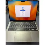 MACBOOK AIR M2 晶片 8G/256G A2681 13.6吋 九成新 附盒子 已過保固