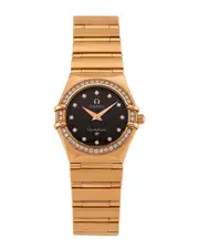 OMEGA Women's Constellation Diamond Watch, Circa 2000s (Authentic Pre-Loved)