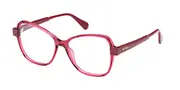Max & Co. MO5084 56A Women’s Glasses Red Size 54 - Private Health Rebate - Blue Light Block Available