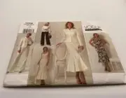 Vogue Patterns V2898 Misses Jacket Dress Skirt Pants Vogue Wardrobe AX 4 6 8
