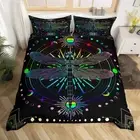 Bedding Sets for Boys Girls Adults Full Size Boho Sun Moon Comforter Cover