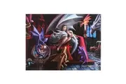 Anne Stokes Dragon Charm Canvas Plaque (Multicoloured) (25cm x 19cm)
