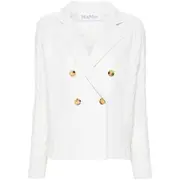 [Max Mara] Max Mara Micio Double-breasted Jacket L WHITE