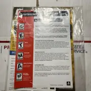 NEW SEALED Sony Playstation 2 PS2 Console Instruction Manual - READ