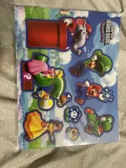 Super Mario Bros. Wonder Nintendo Switch Promotional Sticker Sheet *NEW*