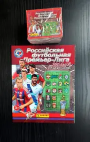 Panini RUSSIAN PREMIER LEAGUE 2014 2015 14 15 sealed box + album MARKO LIVAJA RC