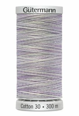 Gutermann Cotton 30, Colour 4071 VARIEGATED, 300m Embroidery, Quilting Thr