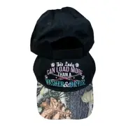 'This Lady Can Load More Than A Washer And Dryer' Women's Adjustable Cap Hat