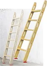 Bunk Bed Ladder Durable Bunk Bed Ladder/Replacement Ladder with 5 Wide Treads for Loft Bedroom Dorm