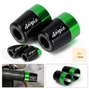 Kawasaki Ninja Bar End Caps Suit Ninja 250, 300, 400, 600, 650, 1000