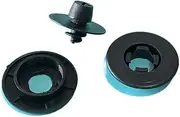 10sets Car Mat Carpet Clips Fixing Grips Clamps Floor Holders Sleeves Premium Kit Anti Skid Fastener Retainer Resistant(5 sets)
