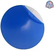 Safety-Focused Clear Acrylic Circle - Lightweight Display and Signage Material
