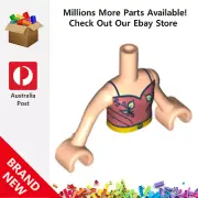 Genuine LEGO™ Light Nougat Torso Mini Doll Girl Top 252 6288640 6349513 New
