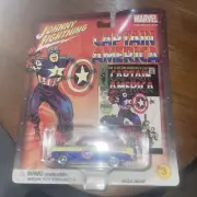 Marvel Johnny Lightning Captain America '56 Chevy Convertible #3 New