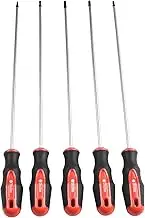 Gbtdoface 5pcs Torx Head Screwdriver Bit Set,Extra Long Torx Screwdriver Set,400Mm Extra Long Torx Screwdriver Magnetic Screw Drive Home Repair Tools