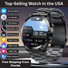 New NFC Bluetooth Smart Watch Blood Oxygen ECG Heart Rate Body Ship From Florida