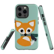 For Apple iPhone 13 Pro Max Case, Armour Back Cover, Cute Brown Fox