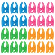 Silicone Bobbin Clamps Holders 60pcs Bobbins Clips Thread Control Clamps
