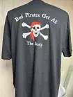 Mens Bad Pirates Get All The Booty Salem,Mass. 2xl