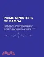 在飛比找三民網路書店優惠-Prime Ministers of Samoa