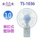 雙星 TS-1036 單拉式10吋壁掛扇