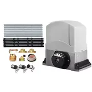 LockMaster Electric Sliding Gate Opener 800KG Auto Remote Hardware KIT RAIL 6M