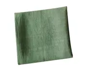 Tea Towel Comfortable Cotton Soft Dirt Resistant Simple Decorative Flax Wedding Party Dining Table Napkin Decor Household Supplies-Green unique value