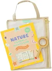 MAGIC PLAYBOOK Screen-Free On The Go Nature Activity Kit for Kids, Nature Outdoor Activities for Kids
