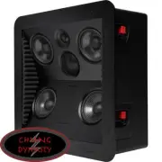 Episode ES-HTR-ICLCR-4 Home Theater Reference Series In-Ceiling LCR Speaker, 4"